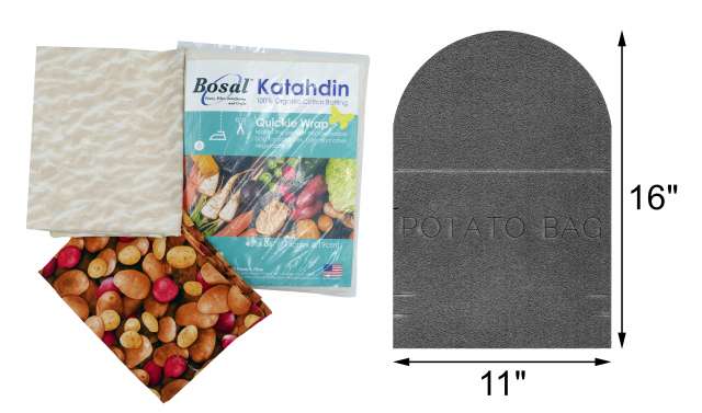 Potato Bag Template Bundle
